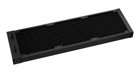 DEEPCOOL LP360 černá / Komplet vodního chlazení / 3x 120 mm / ARGB / LED displej / AMD + Intel