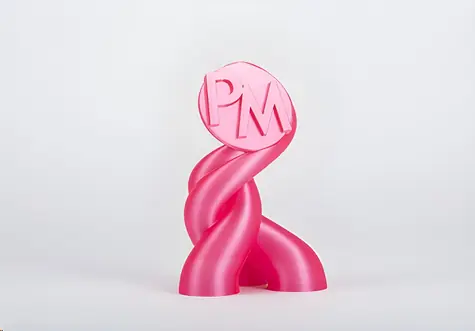 Filament PM PLA SILK Soft Pink / Tisková struna / 1,75 mm / 1 kg
