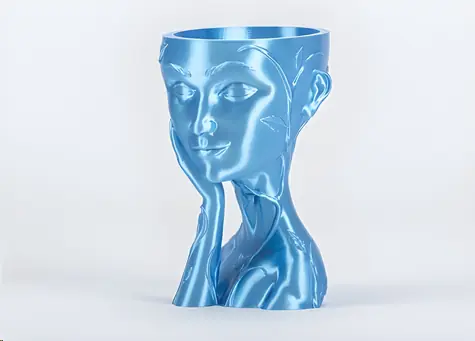Filament PM 1,75 mm SILK Sky Blue / Tisková struna / 1 kg