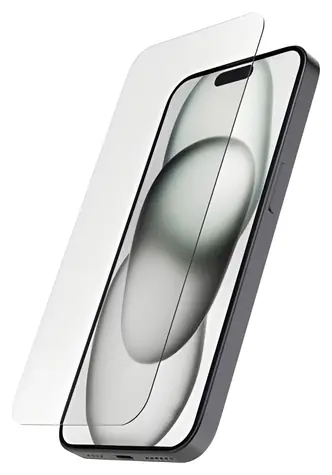 Hama Clear Protect / Ochranné sklo na displej / Apple iPhone 15, 15 Pro / temperované / 0,33 mm / čiré