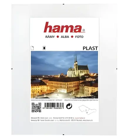 Hama Clip-Fix 40x60 cm / Rámeček / průhledný plast