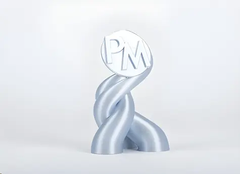 Filament PM PLA SILK Silver Gleam / Tisková struna / 1,75 mm / 1 kg