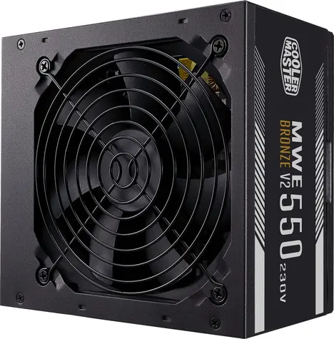 Cooler Master MWE Bronze V2 550W / Zdroj / 550W / aktivní PFC / 80PLUS Bronze / 120mm ventilátor