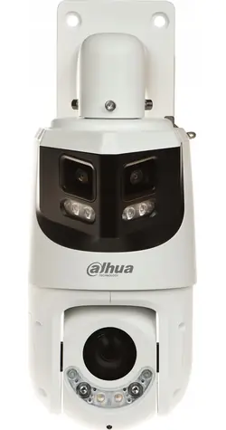 Dahua SDT4E425-8P-GB-APV1 bílá / Venkovní Panorama+PTZ IP kamera / 8 Mpx 180° + 4 Mpx 25x zoom / IR 100 m / IP66 / PoE+ 