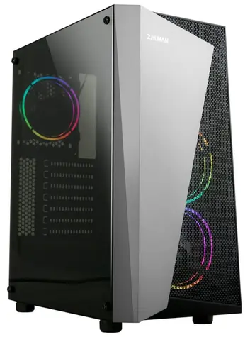 Zalman S4 Plus černá / Midi Tower / ATX / 1x USB 3.0 + 2x USB 2.0 / bez zdroje / průhledná bočnice
