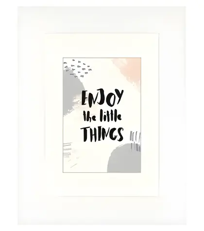 Hama SKARA bílá 10×15 cm / Rámeček dřevěný / FSC