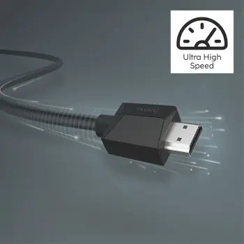 Hama High Speed HDMI 4K 0,75 m / HDMI kabel / Ethernet