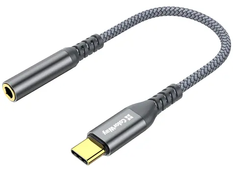 Colorway USB-C na Jack 3.5 mm / Adaptér / 14 cm