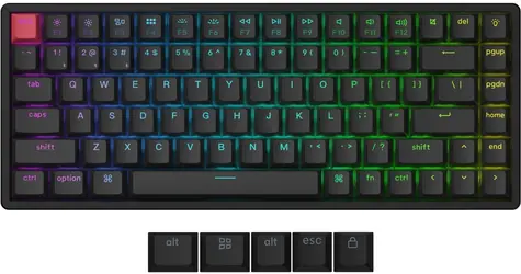 Keychron K2 v3 / Klávesnice / 84 kláves / Mechanická / Keychron Super Brown / QMK / BT / USB