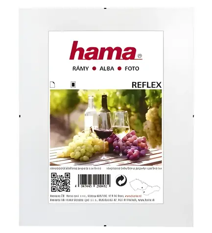 Hama Clip-Fix 29,7×42 cm / Rámeček / normální sklo / A3