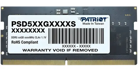 Patriot Signature Line 24GB 5600 MT/s / SO-DIMM / DDR5 / CL46 / 1,1V