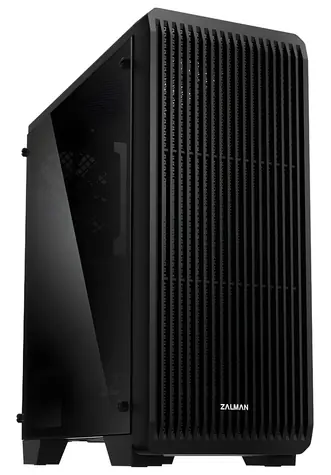 Zalman S2 TG černá / PC skříň / Middle Tower / ATX / 1x USB 3.0 + 2x USB 2.0 / bez zdroje / temperované sklo