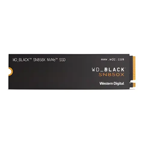 WD Black SN850X 4TB / M.2 SSD 2280 / NVMe PCIe 4.0 4x / TLC / čtení: 7300 MB/s / zápis: 6600 MB/s / 5y