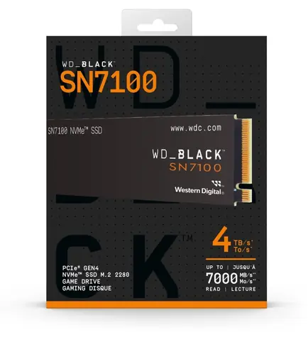 WD BLACK SN7100 4TB / Interní SSD disk
