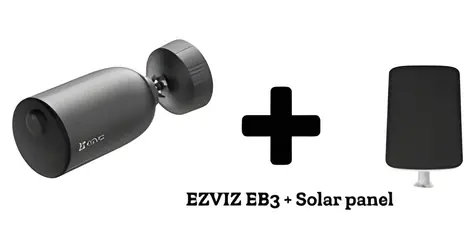 EZVIZ EB3 / Venkovní IP kamera / Wi-Fi / solární panel