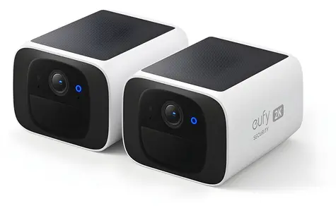 Anker eufy SoloCam S220 bílá / 2x Venkovní IP kamera se solárním nabíjením / Wi-Fi