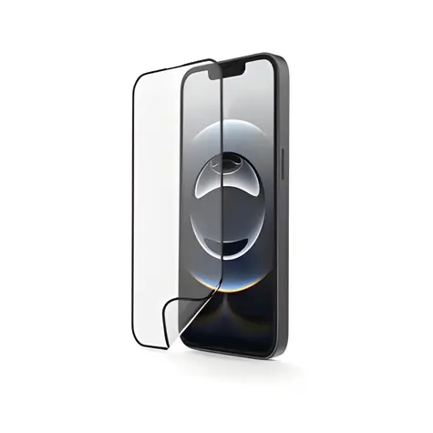 Hama Super Hybrid / Ochranné sklo na displej / Apple iPhone 13/14/16e/17e / 0,22 mm / D3O