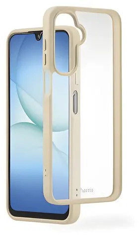 Hama Frame Protect Samsung Galaxy A17/A17 5G průhledná/béžová / Kryt / TPU+PC