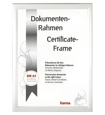 Hama Madrid bílá / Rámeček / A4 / plast