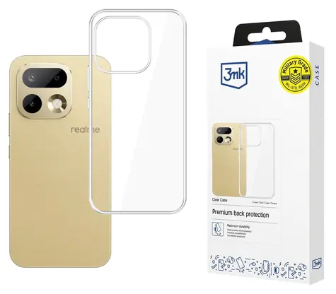 3mk Clear Case čirá / Ochranný kryt / Realme 16 Pro 5G