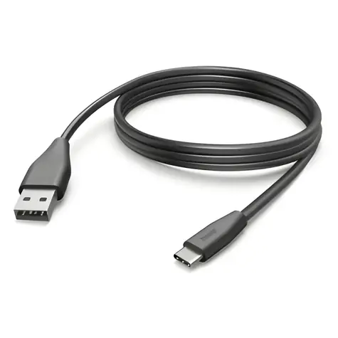 Hama USB-C - USB-A 3 m černá / Nabíjecí kabel / 480 Mbit/s