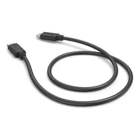 Hama USB-C černá / Nabíjecí kabel / USB-C - USB-C / 0,5 m / 480 Mbit/s