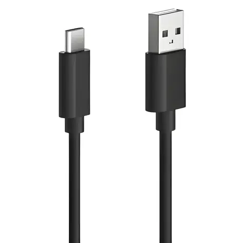 Hama Kabel USB-A - USB-C černá / Nabíjecí kabel / 60 W / 1,2 m