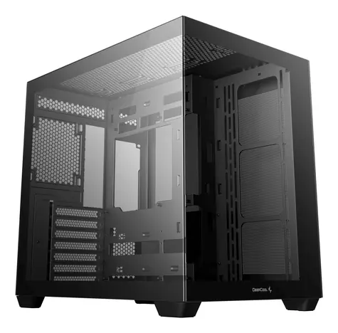 Deepcool CG530 černá / Skříň PC / ATX / Midi-Tower / 2x USB 3.0 / bez zdroje / temperované sklo