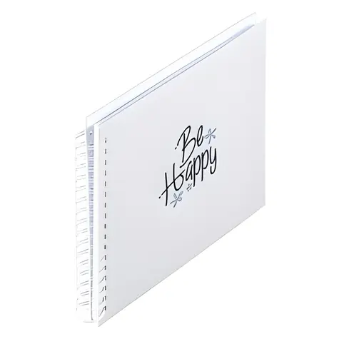 Hama Good Things bílá / Album klasické spirálové / 28x24 cm / 50 stran / bílé listy