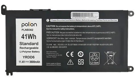 TRX YRDD6 / Baterie pro notebook / Dell Vostro 3400, 5488, 5585, Inspiron 5490 / 3600 mAh / 41 Wh