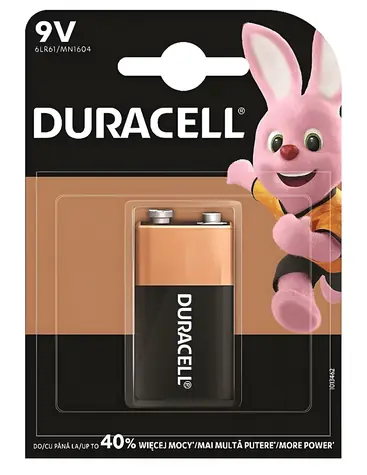 Duracell Basic MN1604 / Baterie / 9 V / 1 ks