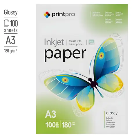 ColorWay Fotopapír Print Pro / Vysoce lesklý / A3 / 180g/m2 / 100 listů
