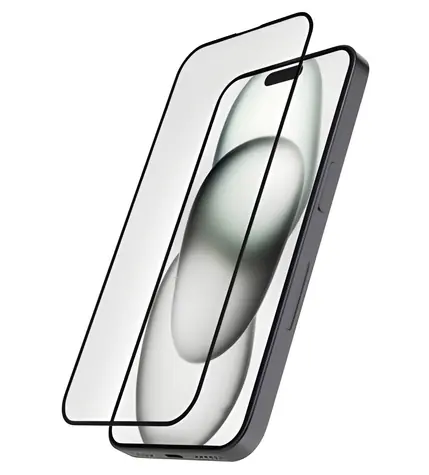 Hama Extreme Protect pro Apple iPhone 15 Pro / Ochranné sklo na displej / D3O licence / 0,33 mm / 10H