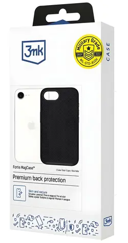 3mk Fortis MagCase / Ochranný kryt / Apple iPhone 16E, iPhone 17E / MagSafe / MIL-STD-810H
