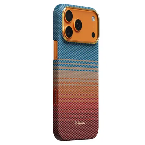 Pitaka Edge Case California Dream Sunset 2.0 / Ochranný kryt / iPhone 17 Pro Max / aramidové vlákno / MagSafe