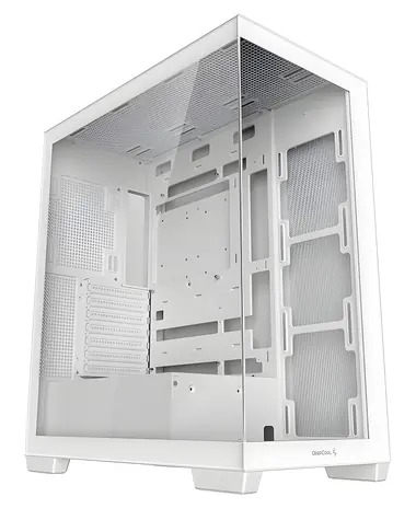 Deepcool CG580 bílá / Skříň PC / Mid Tower / ATX / temperované sklo