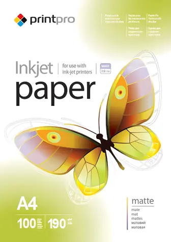 COLORWAY Fotopapír / Matný / A4 / 190 g/m2 / 100 listů