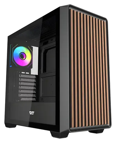 darkFlash DS900WD černá / ATX / průhledná bočnice / 4× 120 mm ARGB / bez zdroje