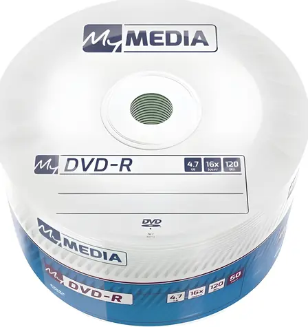 Verbatim DVD-R / Optické médium / 4,7 GB / 16x / 50 ks / Cake box