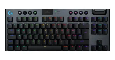 Logitech G915 X Lightspeed TKL černá / Bezdrátová herní klávesnice / DE layout / 2.4GHz