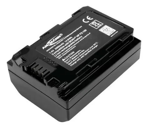 Ansmann A-Son NP FZ-100 / Baterie pro fotoaparát / Sony NP-FZ100 / 7,4 V / 2000 mAh / Li-Ion