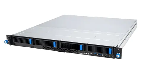 ASUS RS300-E12-PS4 / Rack server 1U / Intel Xeon E-2400 / LGA 1700 / 4x DDR5 / 4x 3.5