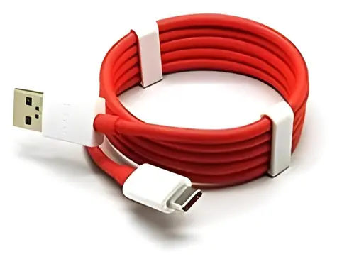 OnePlus Datový kabel USB-A - USB-C 0,95 m bílá / Datový kabel / TPU