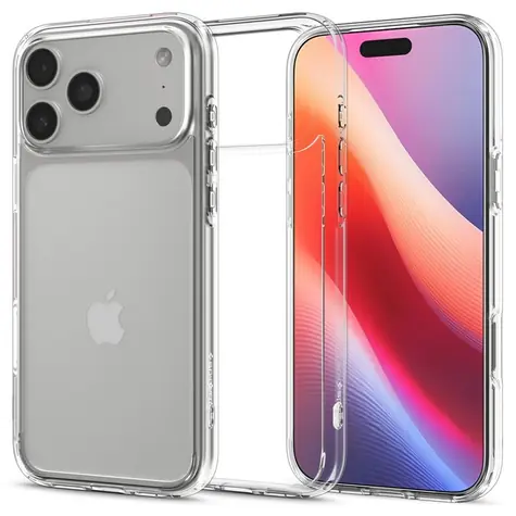 Spigen Ultra Hybrid iPhone 17 Pro crystal clear / Ochranný kryt / TPU+PC / Air Cushion