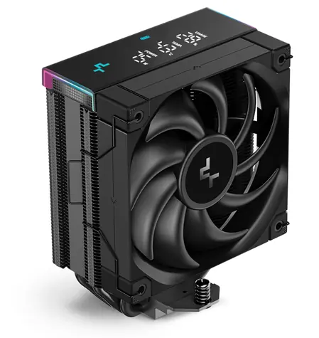 DEEPCOOL AK400 Digital Pro černá / Chladič CPU / ARGB / 4× heatpipe / 120 mm ventilátor