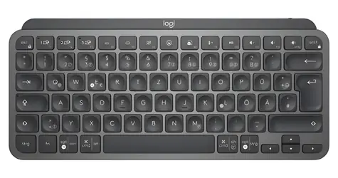 Logitech MX Keys Mini for Business grafitová / Bezdrátová klávesnice / DE layout / Bluetooth / Logi Bolt
