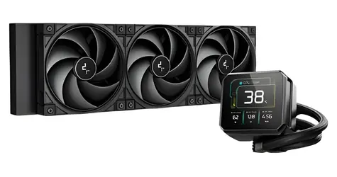 Deepcool Spartacus 360 černá / Vodní chladič CPU / 360mm radiátor / 3x 120mm ventilátor / ARGB / 3,4