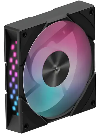Deepcool CG580 FAN černá / Ventilátor skříně / 120 mm / Reverse / PWM / RGB / 18 dB