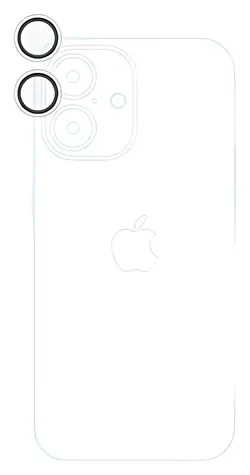 Epico Glass Lens Protectors pro iPhone 17 / Ochranné sklo na čočky / číry obraz / jednokrokový aplikátor