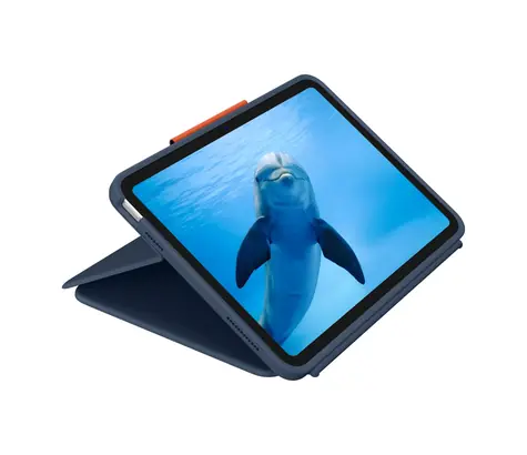 Logitech Rugged Combo 4 Touch modrá PAN / Pouzdro s klávesnicí / Apple iPad 10. gen (2022)